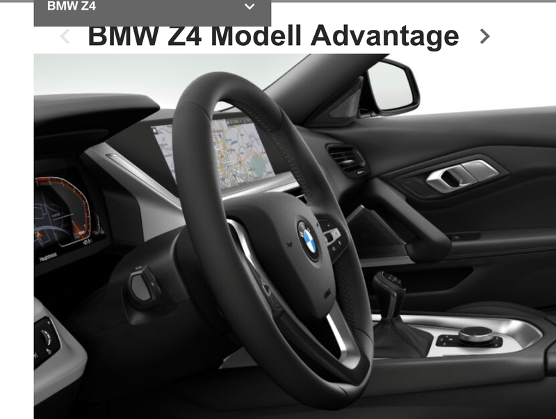 Illustration for article titled BMW Z4 Configurator is up: Is that a six speed manual?